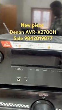 Denon X2700H 7.2 Channel Dolby Atmos AVR for Sale #shorts