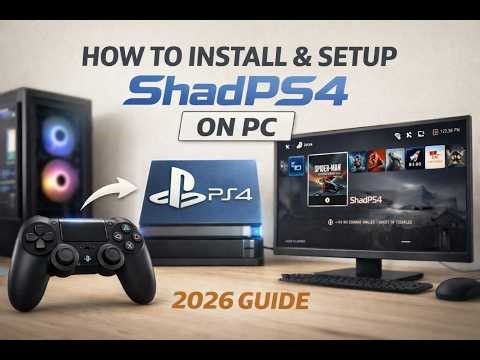 How to Install & Setup ShadPS4 on PC | Complete Step-by-Step Guide (2026)