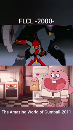 FLCL & The Amazing World of Gumball Mashup