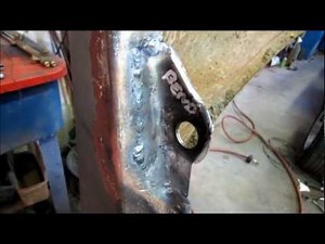 55 Chevy Truck-mounting the frontend