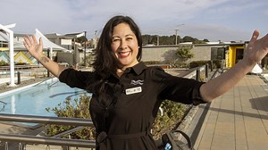 New Brighton hot pools celebrate visitor milestone