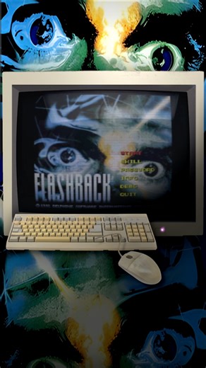 Flashback - Grande Sucesso no MSDOS #flashback #msdosgames #flashbackgame