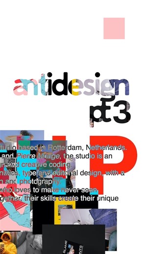 Brand Identity | Web Design | BAÜ Studio on Instagram: "When design becomes too polished, something gets lost—texture, tension, personality. That’s where anti-design comes in: raw, unfiltered, imperfect, but undeniably human. It’s not about breaking rules just to be “different.” It’s about questioning why those rules became sacred in the first place. A bit of disorder can wake the eye up again. In this reel, I show how anti-design can reintroduce life into visuals that became overly safe. But it
