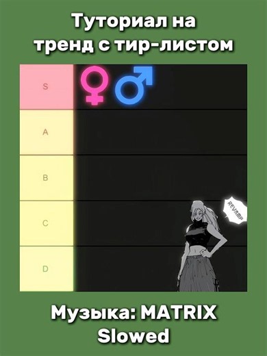 Туториал на тренд с тир-листом в Cup Cut #видеомонтаж #капкут #cupcut