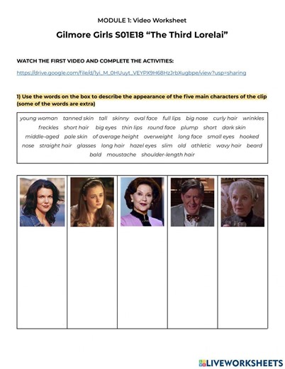 OS Module 1 Video Worksheet worksheet