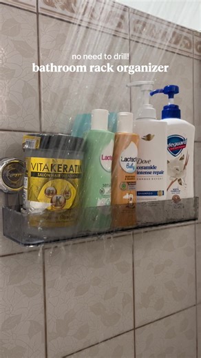 DIY Acrylic Bathroom Rack Organizer Tutorial