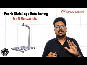 Test Fabric Shrinkage Rate || In 5 Seconds #ChiuVention || Sahoo Textile Academy