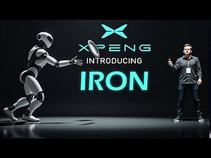 Iron – XPENG's Super-Intelligent Humanoid Robot: A New Rival to Tesla's Optimus?