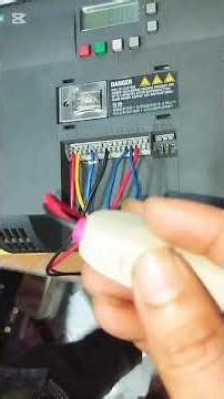 Siemens V20 | PNP/SOURCE & NPN/SINK Run Command Wiring & Test 🔌⚡