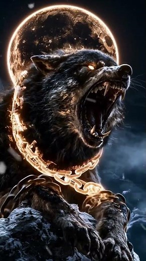 Fenrir and Týr – Brother… Why | Moment in Norse Mythology #Fenrir #Tyr #VikingMusic