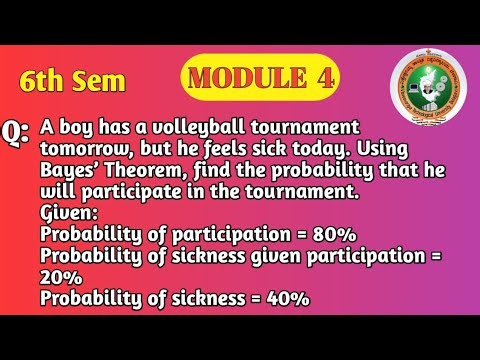 VTU ML BCS602 | Bayes Theorem Numerical | Probability Problem Solved | Module 4 | Easy Marks
