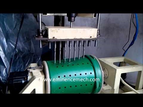 Gang Drilling and Indexing Machine