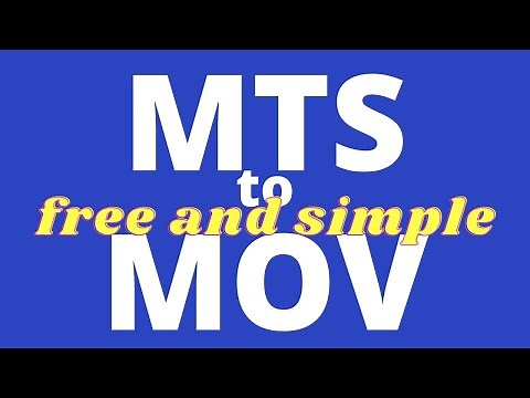 MTS to MOV Converter - Free and Simple!