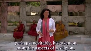 Seven wonders of the Buddhist world presented by bettany Hughes. | Oḍḍiyāna