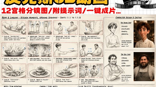皮克斯3D动画详细教程