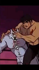 Uomo tigre sconfigge grande tigre #anime #otaku #tigerman #anni80 #bestscene