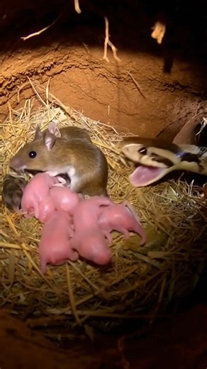 ∆nil Exist | This snake is eating these baby mice. #snake #fyp #explore #trendingreels #reels | Instagram