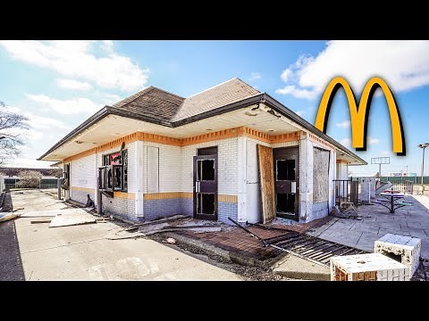 Inside the oldest ABANDONED McDonalds in America! (Retro Inside)