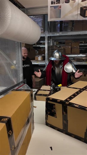 Are you joining the "wearing armor to work"- club? ⚔️