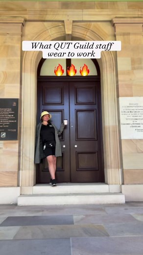 4.1K views · 28 reactions | It’s always the intern 若 #studentunion #qutguild #qut #fitcheck #officeoutfit | QUT Guild | Facebook