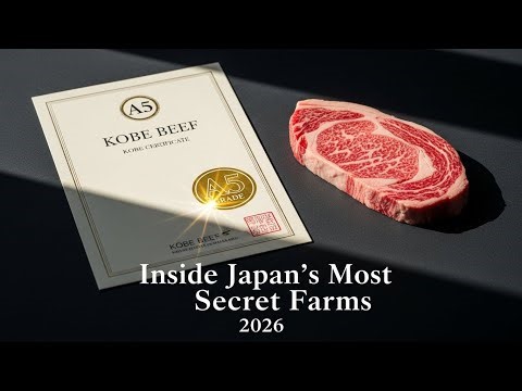 How Real Japanese Wagyu A5 Beef Is Raised & Graded in Kobe 2026 – Inside Japan’s Most Secret Farms