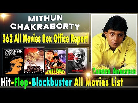 Mithun Chakraborty Hit or Flop Blockbuster All Movies List, Filmography and Box Office Collection