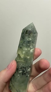 Green Prehnite Crystal Point: Calming Stone of Intuition - Etsy