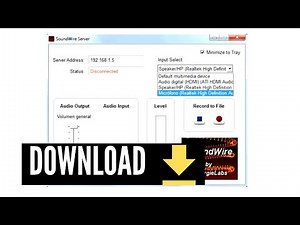 Download Soundwire Server 2.5 1 Use your telephone to listen to what's happening on your PC