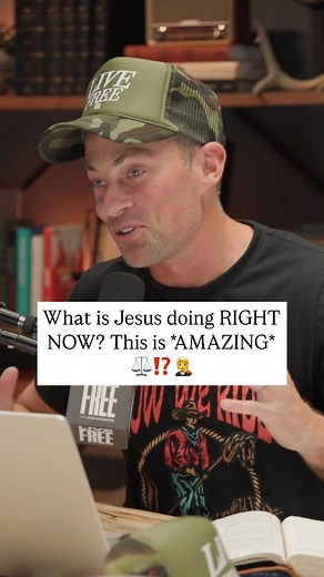 Have you ever wondered what Jesus is doing right now? This is one of my favorite passages in the ENTIRE Bible. This is worth a few minutes of your time 🙏 | Josh Howerton