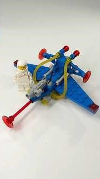 Vintage Lego classic space 6825 Cosmic Comet released in 1985. #lego