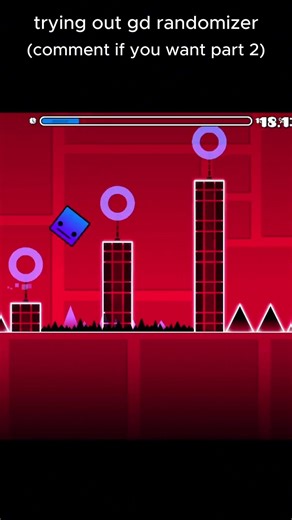 trying out gd randomizer ! #gd #geometrydash