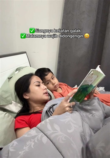 Ritual Jose sebelum tidur 😴 wajib ini kalo ga ditagih terus, mami dogeng