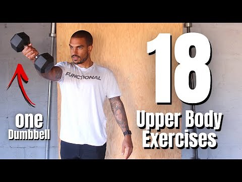 18 Upper Body Unilateral Dumbbell Exercises (Strength+Size)