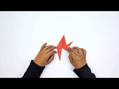 How to Make an Origami Flapping Bird | Easy Paper Bird That Actually Flaps
