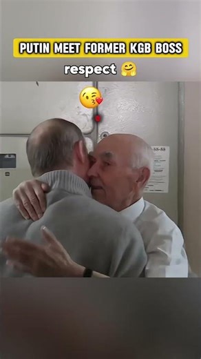 Putin Meets a Former KGB Official | A Rare Professional Moment #shorts