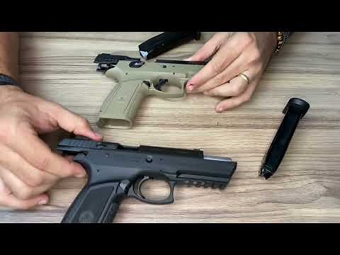 COMPARATIVO PISTOLAS IWI JERICHO 941 X JERICHO 2