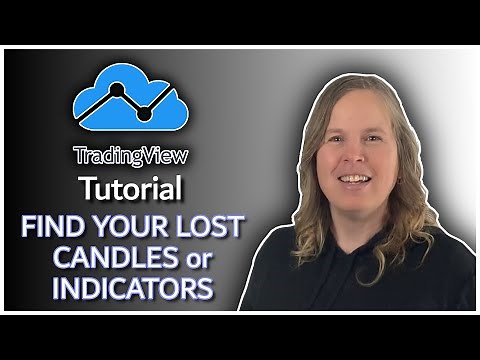 Find Lost Candles or Indicators a TradingView Tutorial