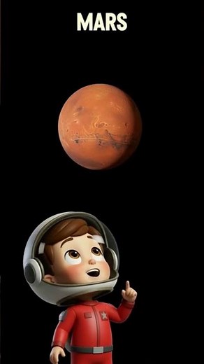 Mars Explained for Kids | Facts About the Red Planet #kids #shorts