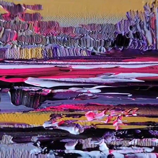 Easy acrylic painting 🎨✍️✨️ Amazing painting technique 😍😍😍 . . . . . . . #acrylicpainting #easyart #dailyart #art #facebookviral #artist #followme | Suraj fine arts