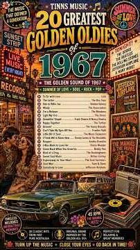 20 Greatest Golden Oldies of 1967 🎙️ Timeless 60s Songs, Soul & Rock Classics