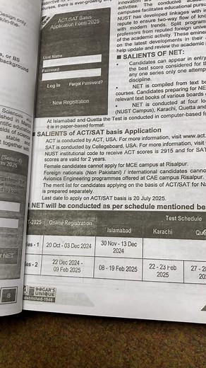 16K views · 267 reactions |  NUST NET 2025? Be Exam-Ready!  Crack the test with the Dogar Publishers NUST NET Guide – your ultimate prep partner!  ✅ Covers Physics, Maths, English, Comp. Science ✅ Includes Past Papers + Solved MCQs ✅ Updated for BSCS, BioTech, Math & Social Sciences  Now Only Rs. 1,900 (was Rs. 2,400)  Fast Delivery |  Limited Stock  Tap to Order Now: pkbook.shop/products/nust-net-guide-2024 | PK BOOK SHOP | Facebook