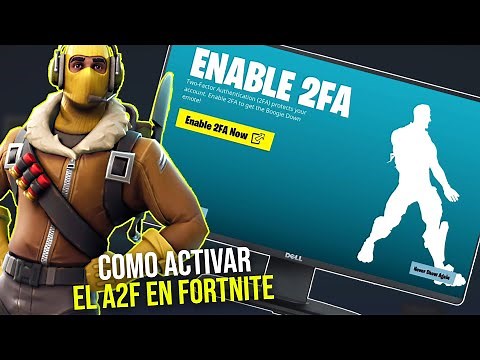 COMO ACTIVAR EL A2F EN FORTNITE (2024) Cómo ACTIVAR la AUTENTIFICACIÓN en DOS PASOS en Fortnite