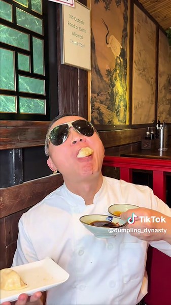 Think you’re up for the dumpling challenge? 😋🎥 Record your video, share it on your story, tag us — and we’ll reward you with FREE dumplings!#fyp