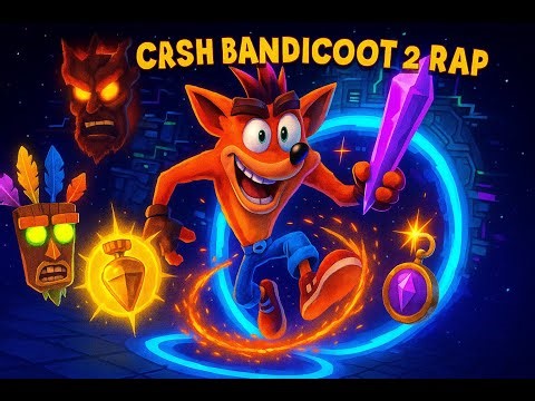 Crash Bandicoot 2 Rap Warped Rebel Spin