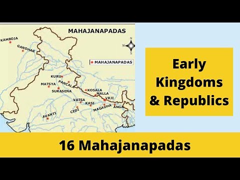 16 Mahajanapadas Lesson 42- UGC NET History Series- Ancient India- Dr Veenus Jain