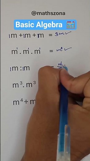 Basic Algebra With Real Examples 🧮 #easymaths #maths #mathtricks #easylearning #mathgames