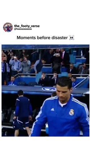 fooooooooooo on Instagram: "There are some moments in football where you just know someone is about to ruin an entire team’s week… and Ronaldo’s evil little smirk before kickoff was EXACTLY that 😭🔥. The man looked straight into the camera like a movie villain who already read the script and knew Granada weren’t surviving this episode 😈⚽. As soon as that smile happened, every defender should’ve taken the day off, feigned an injury, or pretended they forgot their boots 💀. But no… they stayed.