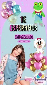 Invitación Virtual de LA RANA RENÉ Y LARA CAMPOS. VIDEO DE INVITACIÓN VIRTUAL PERSONALIZADA🥳 INVITACIÓNES VIRTUALES PERSONALIZADAS PARA TODO TIPO DE EVENTO: 💗Fiestas Infantiles, cumpleaños adulto, Baby Shower, Bautizo, Primera comunión, Corte de Pelo y mucho más...💗 Temáticas: #capybaralovers 🌼Princesas Disney. #babyshowerosito 🏵El camión leo. #invitaciondigitalfrozen 🌼My little pony #invitaciodenmickey 🏵Minnie Golden. #mickeyprincipe 🌼Mickey Rey/Príncipe #mickeyrey 🏵Plim Plim. #mickeyc