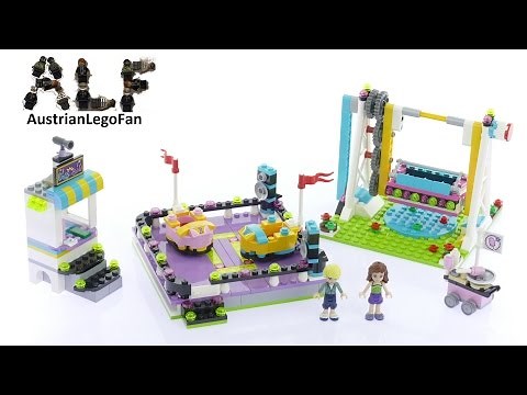 Lego Friends 41133 Amusement Park Bumper Cars Speed Build