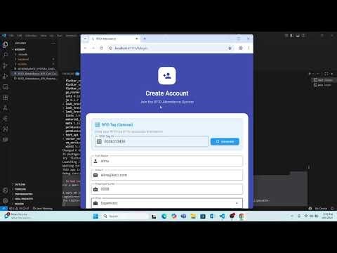 RFID Attendance System By Alina Kazi